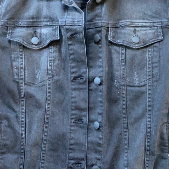 Joe’s Jeans black distressed jacket - Picture 3 of 5